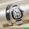 Bvlgari serpenti tubogas watch white dial 1 row