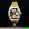 Franck Muller Vanguard Rose Skeleton Diamond