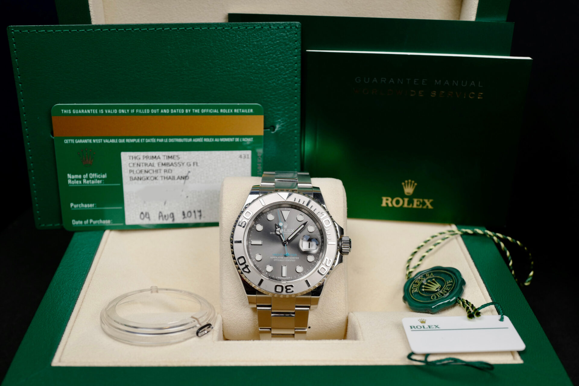 ROLEX YACHT-MASTER Dark Rhodium 40mm 2017 04