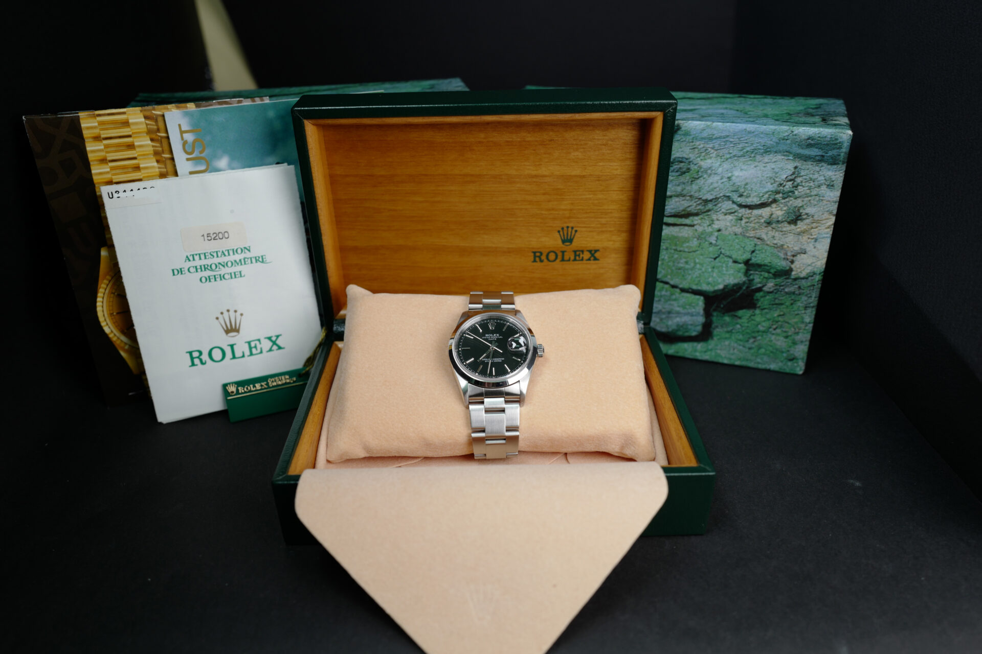 Rolex OP date 34mm 15200 04