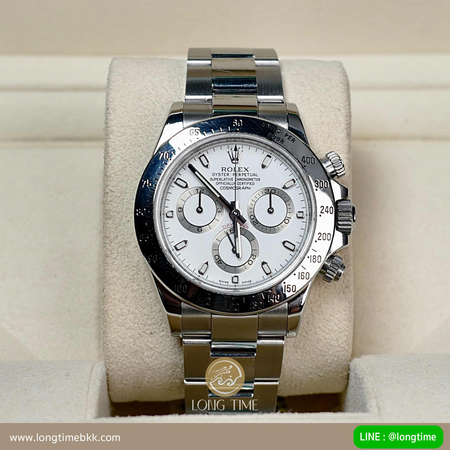 Rolex daytona ss White Dial 2011 Rolex daytona ss White Dial 2011