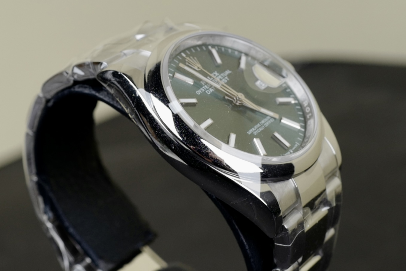 rolex datejust mint green 36mm 04